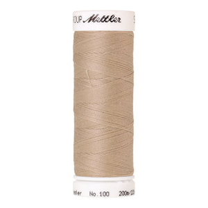 Mettler Seralon sewing thread spool in Oat Flakes (0537) - 62/2 200m