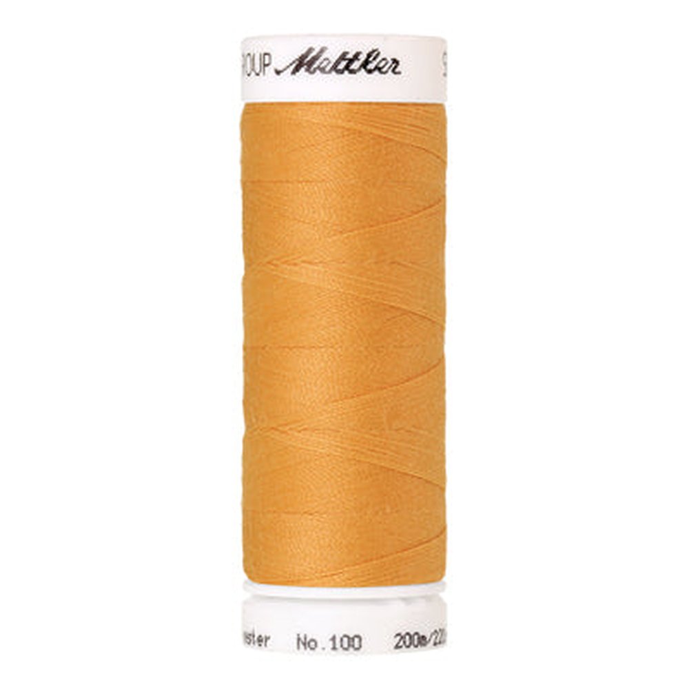 Mettler Seralon sewing thread spool in Pale Apricot (1507) - 62/2 200m