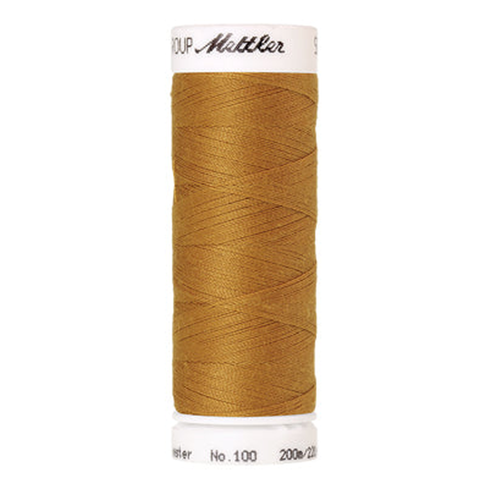 Mettler Seralon sewing thread spool in Palomino (1130) - 62/2 200m