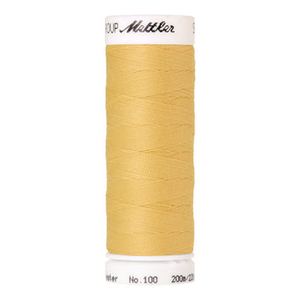Mettler Seralon sewing thread spool in Parchment (0140) - 62/2 200m