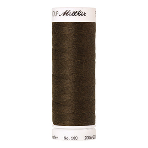 Mettler Seralon sewing thread spool in Pumkin Seed (0523) - 62/2 200m