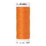 Mettler Seralon sewing thread spool in Pumpkin (0122) - 62/2 200m