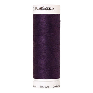 Mettler Seralon sewing thread spool in Purple Twist (0578) - 62/2 200m