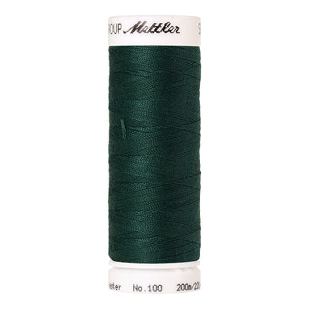 Mettler Seralon sewing thread spool in Rain Forest (1475) - 62/2 200m