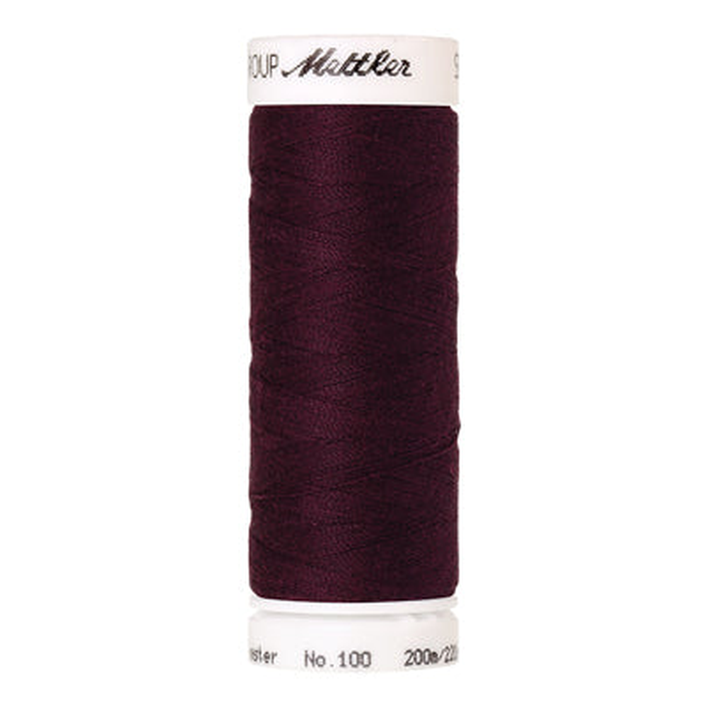 Mettler Seralon sewing thread spool in Red Onion (0162) - 62/2 200m