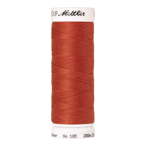 Mettler Seralon sewing thread spool in Reddish Ocher (1288) - 62/2 200m