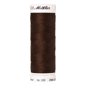 Mettler Seralon sewing thread spool in Redwood (0263) - 62/2 200m