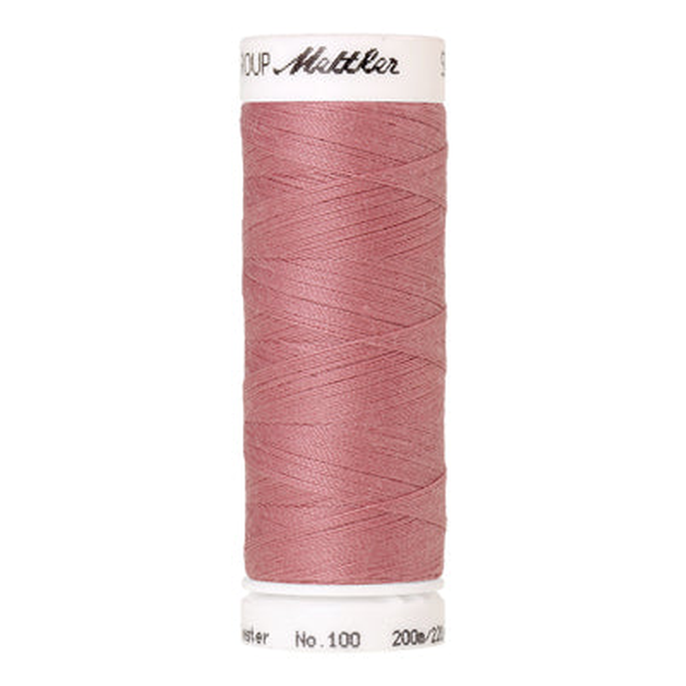 Mettler Seralon sewing thread spool in Rose Quartz (1057) - 62/2 200m