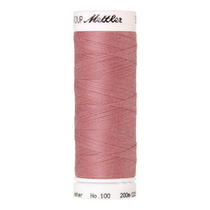 Mettler Seralon sewing thread spool in Rose Quartz (1057) - 62/2 200m
