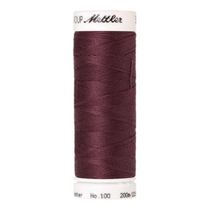 Mettler Seralon sewing thread spool in Rosewood (0153) - 62/2 200m