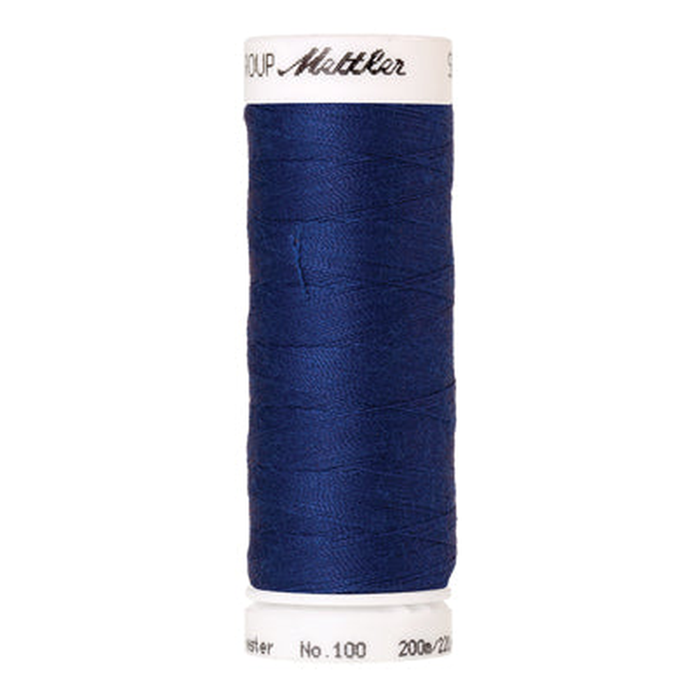 Mettler Seralon sewing thread spool in Royal Blue (1303) - 62/2 200m
