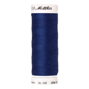 Mettler Seralon sewing thread spool in Royal Blue (1303) - 62/2 200m
