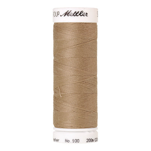 Mettler Seralon sewing thread spool in Sandstone (1222) - 62/2 200m