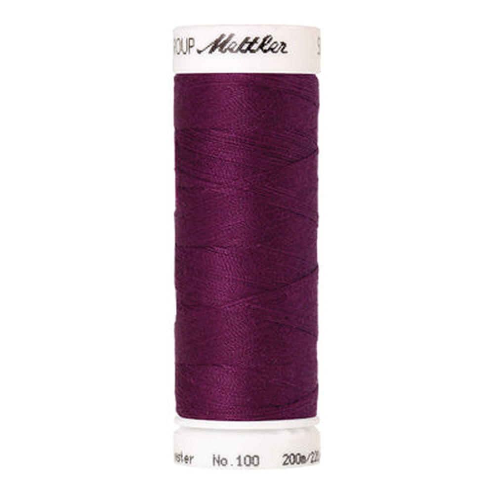 Mettler Seralon sewing thread spool in Sangria (0157) - 62/2 200m