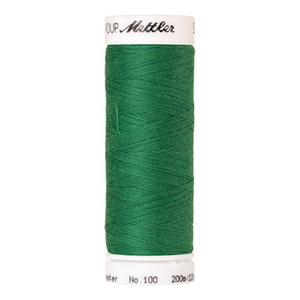 Mettler Seralon sewing thread spool in Scrub Green (0239) - 62/2 200m