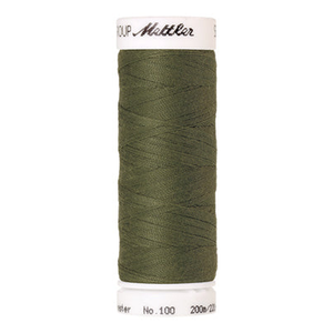 Mettler Seralon sewing thread spool in Seagrass (1210) - 62/2 200m