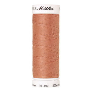 Mettler Seralon sewing thread spool in Smoky Apricot (0633) - 62/2 200m