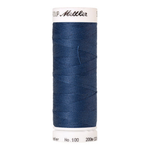 Mettler Seralon sewing thread spool in Steel Blue (1316) - 62/2 200m