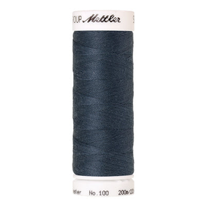 Mettler Seralon sewing thread spool in Stormy Sky (1275) - 62/2 200m