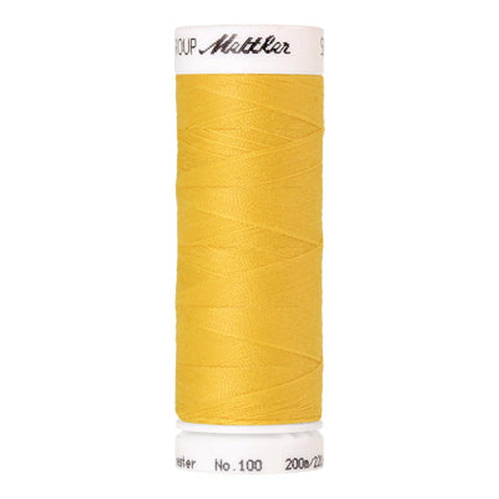 Mettler Seralon sewing thread spool in Summersun (0120) - 62/2 200m