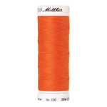 Mettler Seralon sewing thread spool in Tangerine (1335) - 62/2 200m