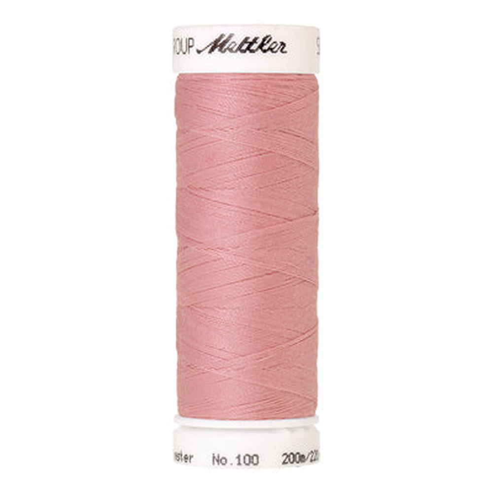 Mettler Seralon sewing thread spool in Tea Rose (1063) - 62/2 200m