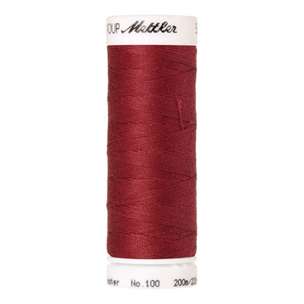Mettler Seralon sewing thread spool in Terra Cotta (0642) - 62/2 200m