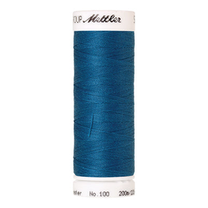 Mettler Seralon sewing thread spool in Tropical Blue (0693) - 62/2 200m