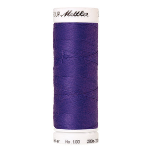 Mettler Seralon sewing thread spool in Venetian Blue (0013) - 62/2 200m