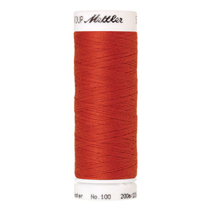 Mettler Seralon sewing thread spool in Vermillion (1336) - 62/2 200m