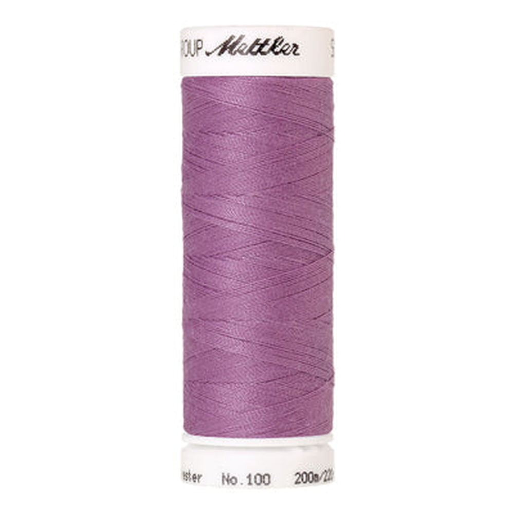 Mettler Seralon sewing thread spool in Violet (0057) - 62/2 200m