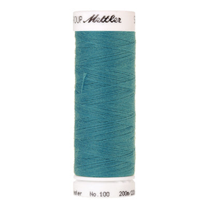 Mettler Seralon sewing thread spool in Vivid Blue (1399) - 62/2 200m