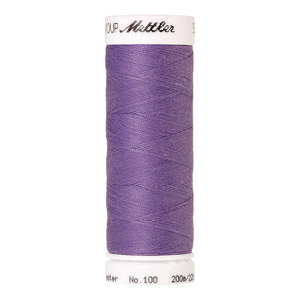 Mettler Seralon sewing thread spool in Wild Iris (0570) - 62/2 200m