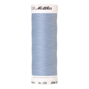 Mettler Seralon sewing thread spool in Winter Frost (0271) - 62/2 200m