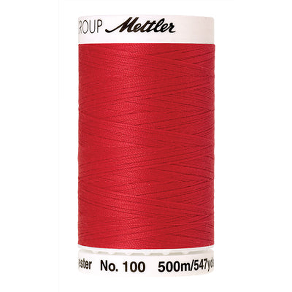 Mettler Seralon sewing thread spool in Candy Apple (0104) - 62/2 500m