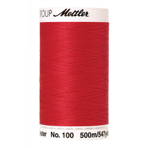 Mettler Seralon sewing thread spool in Candy Apple (0104) - 62/2 500m