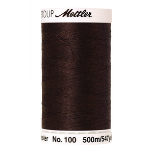 Mettler Seralon sewing thread spool in Chocolate (0428) - 62/2 500m