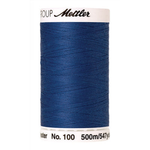Mettler Seralon sewing thread spool in Cobalt Blue (0815) - 62/2 500m