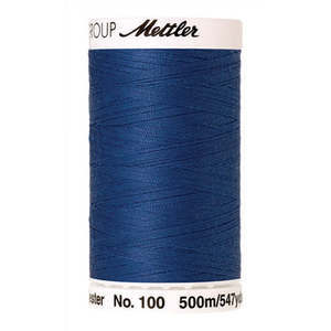 Mettler Seralon sewing thread spool in Cobalt Blue (0815) - 62/2 500m