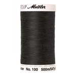 Mettler Seralon sewing thread spool in Dark Charcoal (0416) - 62/2 500m