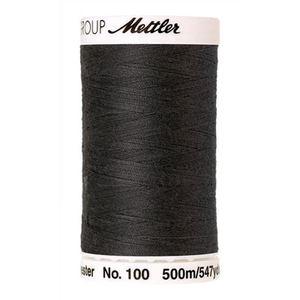 Mettler Seralon sewing thread spool in Dark Charcoal (0416) - 62/2 500m