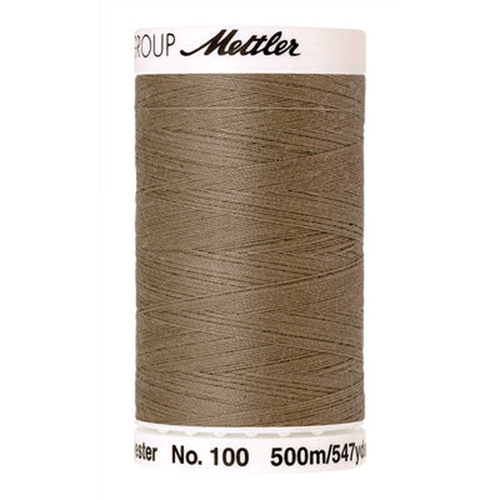 Mettler Seralon sewing thread spool in Dried Seagrass (0530) - 62/2 500m