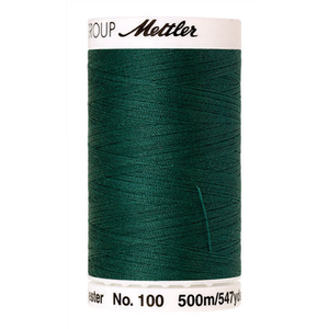 Mettler Seralon sewing thread spool in Evergreen (0240) - 62/2 500m