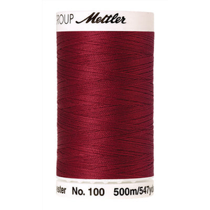 Mettler Seralon sewing thread spool in Fire Engine (0105) - 62/2 500m