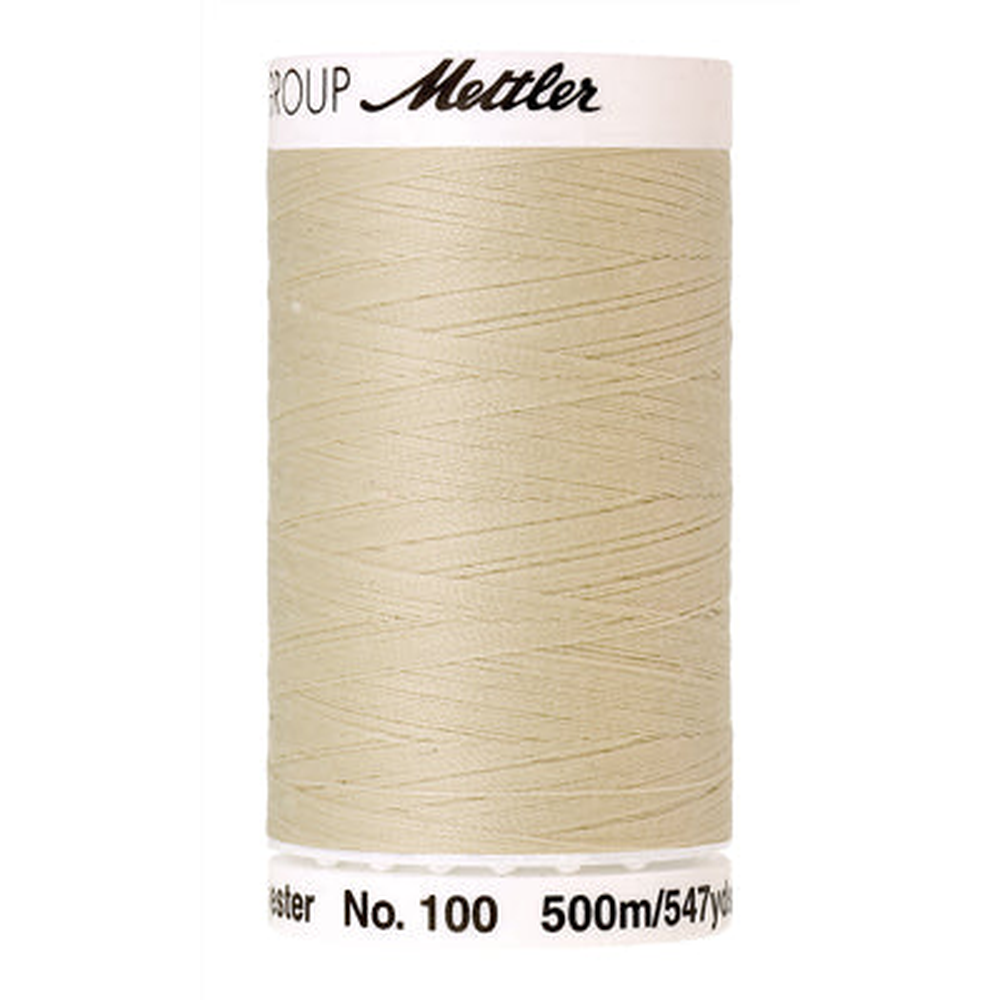 Mettler Seralon sewing thread spool in Lime Blossom (1384) - 62/2 500m
