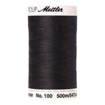Mettler Seralon sewing thread spool in Mole Gray (0348) - 62/2 500m