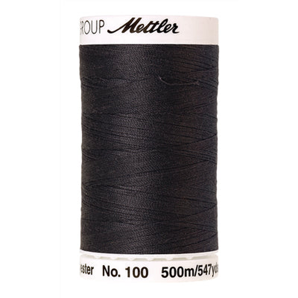 Mettler Seralon sewing thread spool in Mole Gray (0348) - 62/2 500m