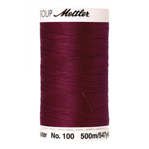 Mettler Seralon sewing thread spool in Pomegranate (0869) - 62/2 500m