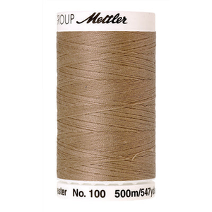 Mettler Seralon sewing thread spool in Sandstone (1222) - 62/2 500m