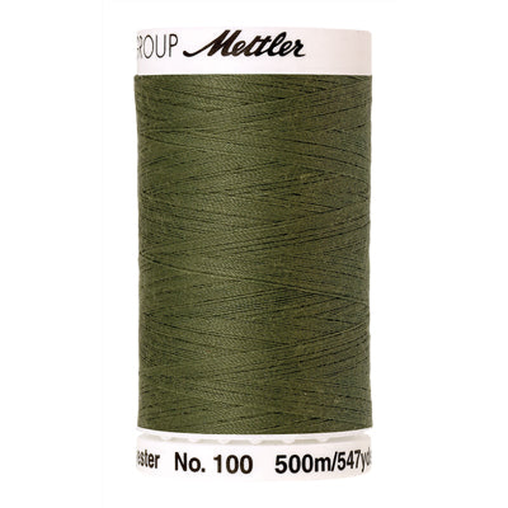 Mettler Seralon sewing thread spool in Seagrass (1210) - 62/2 500m